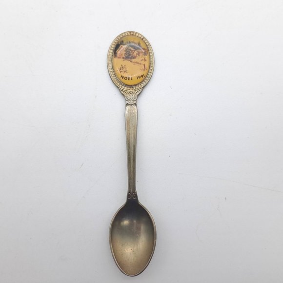 5 Mixed Souvenir Spoons -The Vatican, Noel, Acaupolco, Isolabella, Mijas - Picture 6 of 11